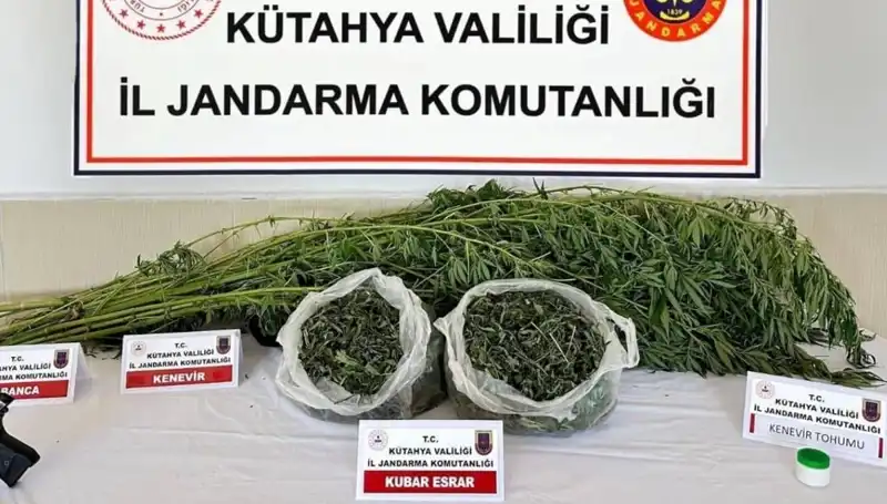 Kütahya'da Büyük Uyuşturucu Operasyonu: Tek Yakalanan Şahıs Şok Ettik