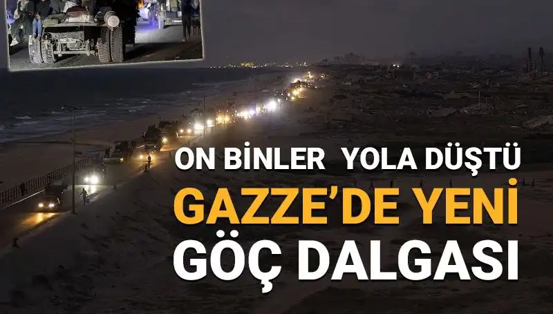 Gazze'de Yeni Göç Dalgası: Savaşın Getirdiği Umutsuzluk ve Göçe Zorlananlerden Hikâyeler