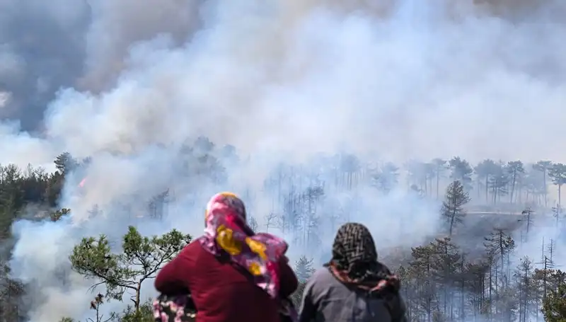 Bursa'daki Yangınlar Sonlandı, Hava Kirliliği Sürmeye Devam Edecek