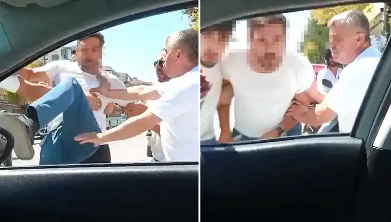 Dolmuş Şoföründen Trafikte İnanılmaz Kaza! Olay Yeri Gözler Önünde