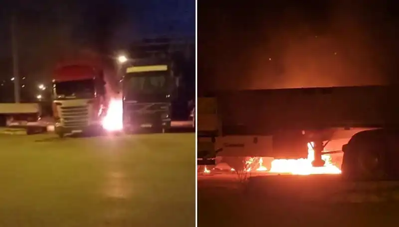 Park Halindeki Tırların Ateşe Verilmesi: Sebepleri ve Sonuçları