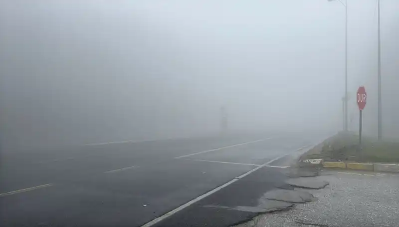 Bolu Dağı'nda Sis Aniden Görüş Mesafesini Düşürdü, Sürücüler Dikkat!