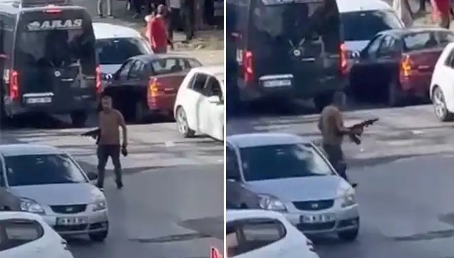 Başakşehir'de Pompalı Tüfekle Sokağa Çıkan Şahıs, Vatandaşları Korkuttu