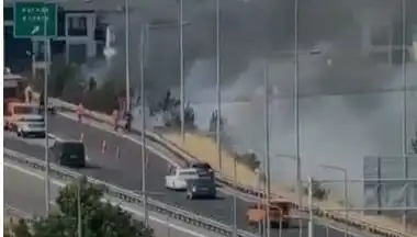 Anadolu Otoyolu'nda Sigara Izmaridi Yangını: Korku Dolu Anlar