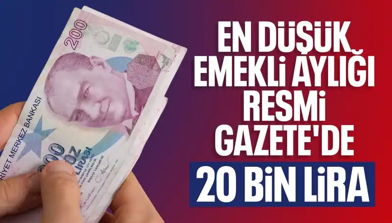 Emekli Maaşlarına Yeni Düzenleme: Artış 20 Bin Lira Olacak!