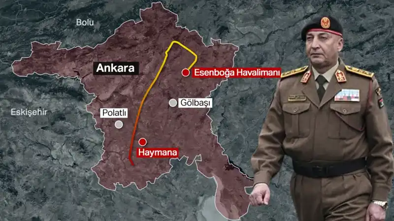 Ankara Semalarında Tragedi: Libya Askeri Uçağı D düştü